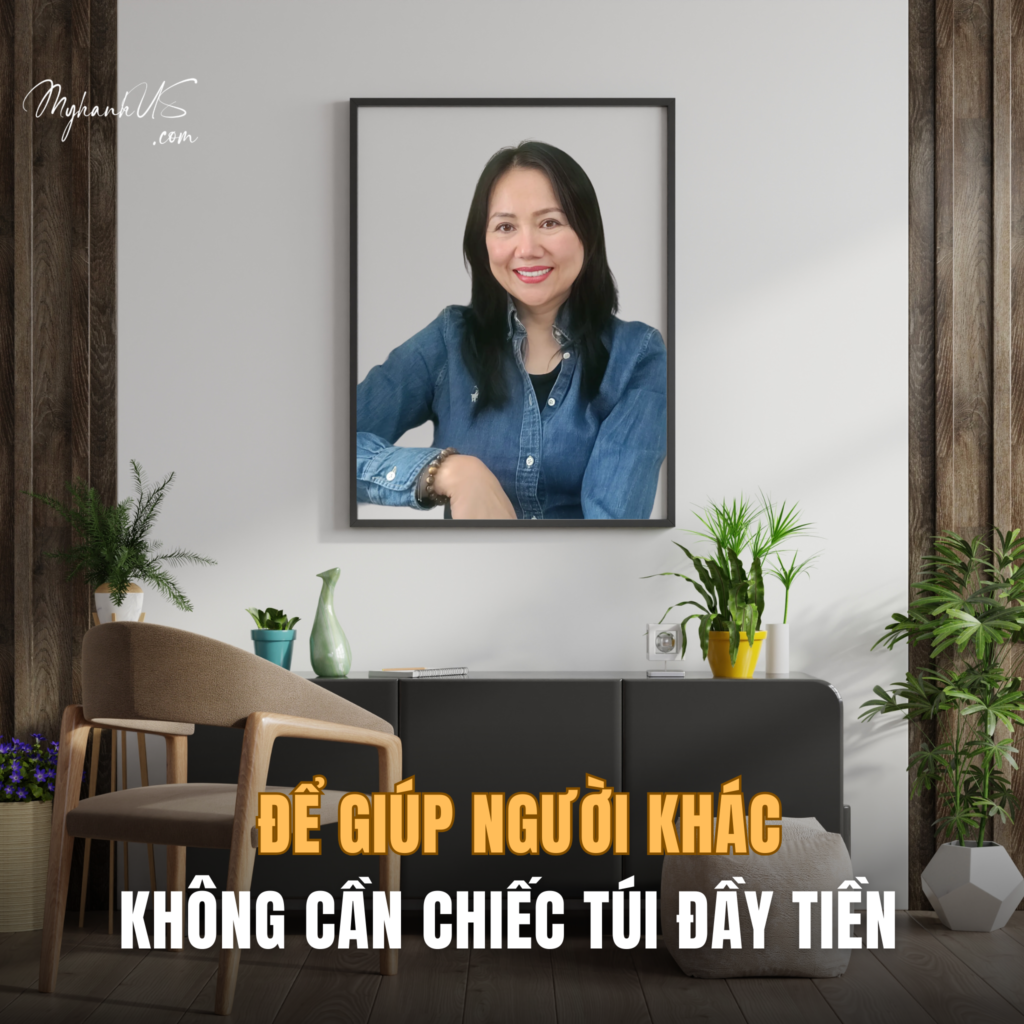 ĐỂ GIÚP NGƯỜI KHÁC, KHÔNG CẦN CHIẾC TÚI ĐẦY TIỀN