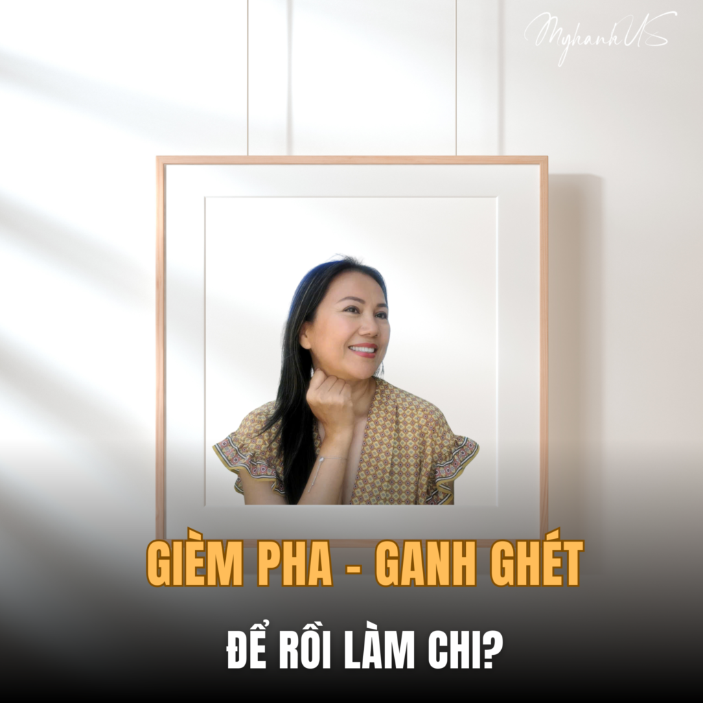GIÈM PHA, GANH GHÉT, ĐỂ RỒI LÀM CHI ?