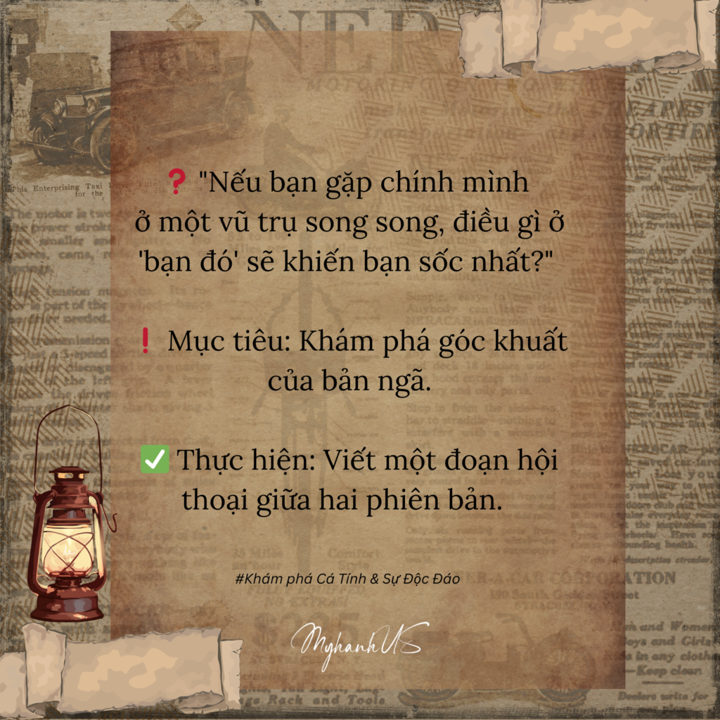 Thấu Hiểu Bản Thân - 15 câu hỏi khám phá cá tính và sự độc đáo