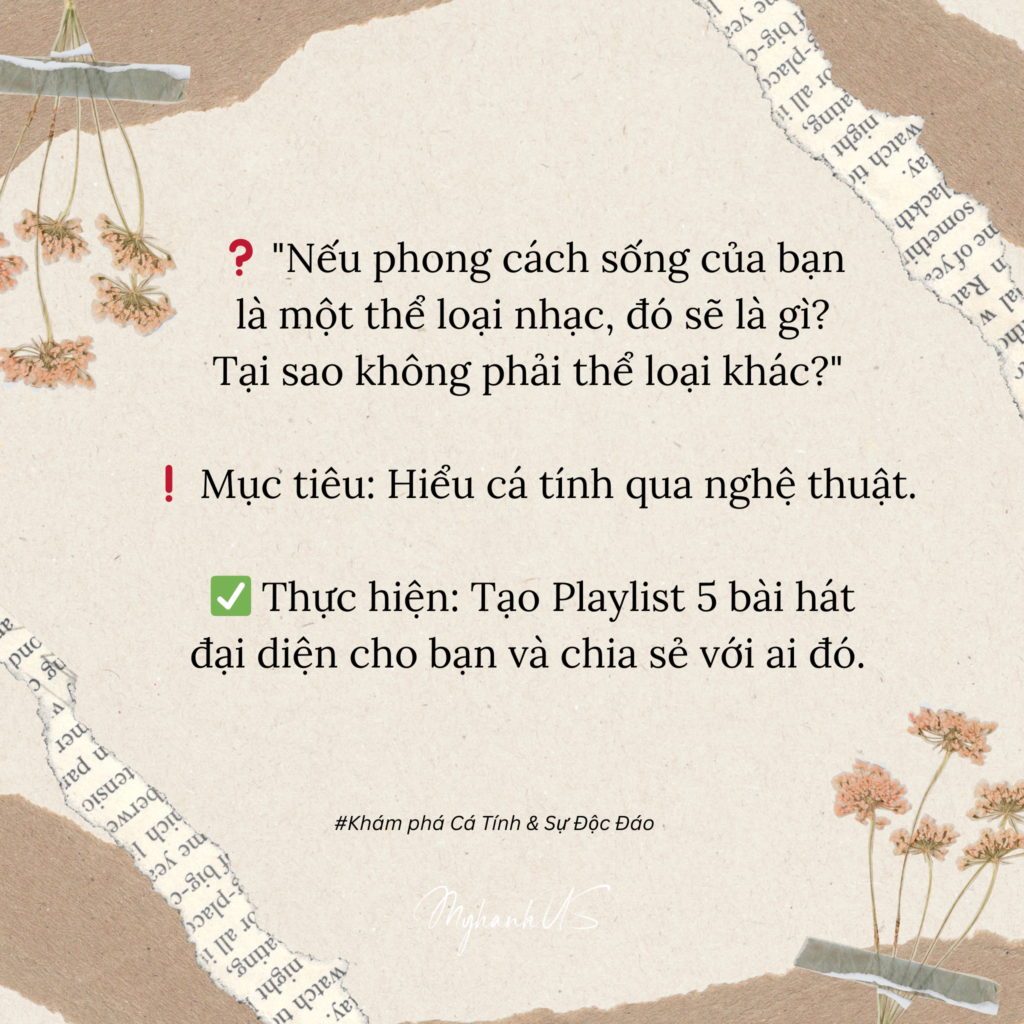 Thấu Hiểu Bản Thân - 15 câu hỏi khám phá cá tính và sự độc đáo
