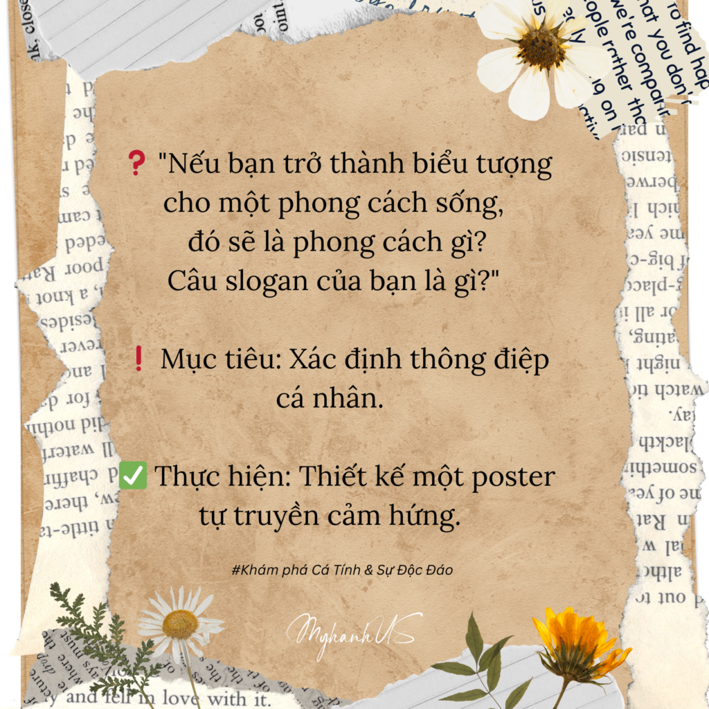 Thấu Hiểu Bản Thân - 15 câu hỏi khám phá cá tính và sự độc đáo