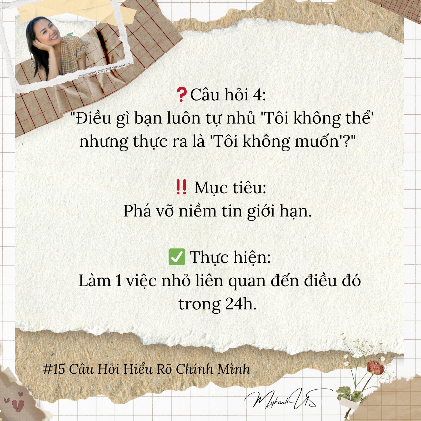 15 Câu hỏi Giúp Bạn Hiểu Rõ Chính Mình