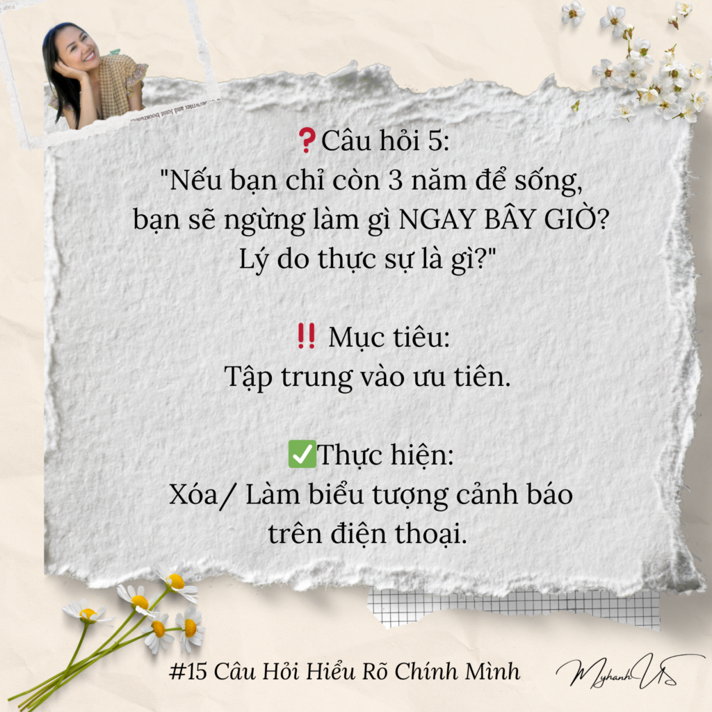 15 Câu hỏi Giúp Bạn Hiểu Rõ Chính Mình