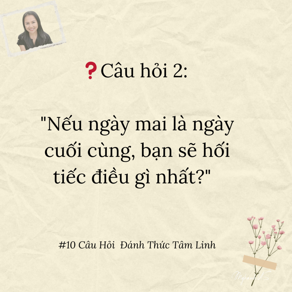 2. Câu Hỏi Đánh Thức Tâm Linh