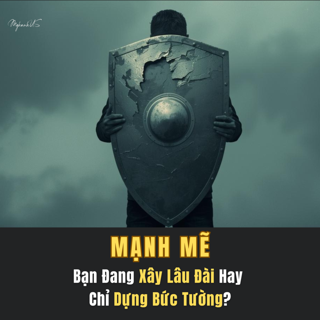 Mạnh Mẽ – Bạn Đang Xây Lâu Đài Hay Bức Tường?